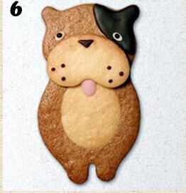 Cookies Cutter Biscuit Mold Set Baking Tools Sugarcraft Cutter Tools Animal Shaped DIY Cake Decorations: 6