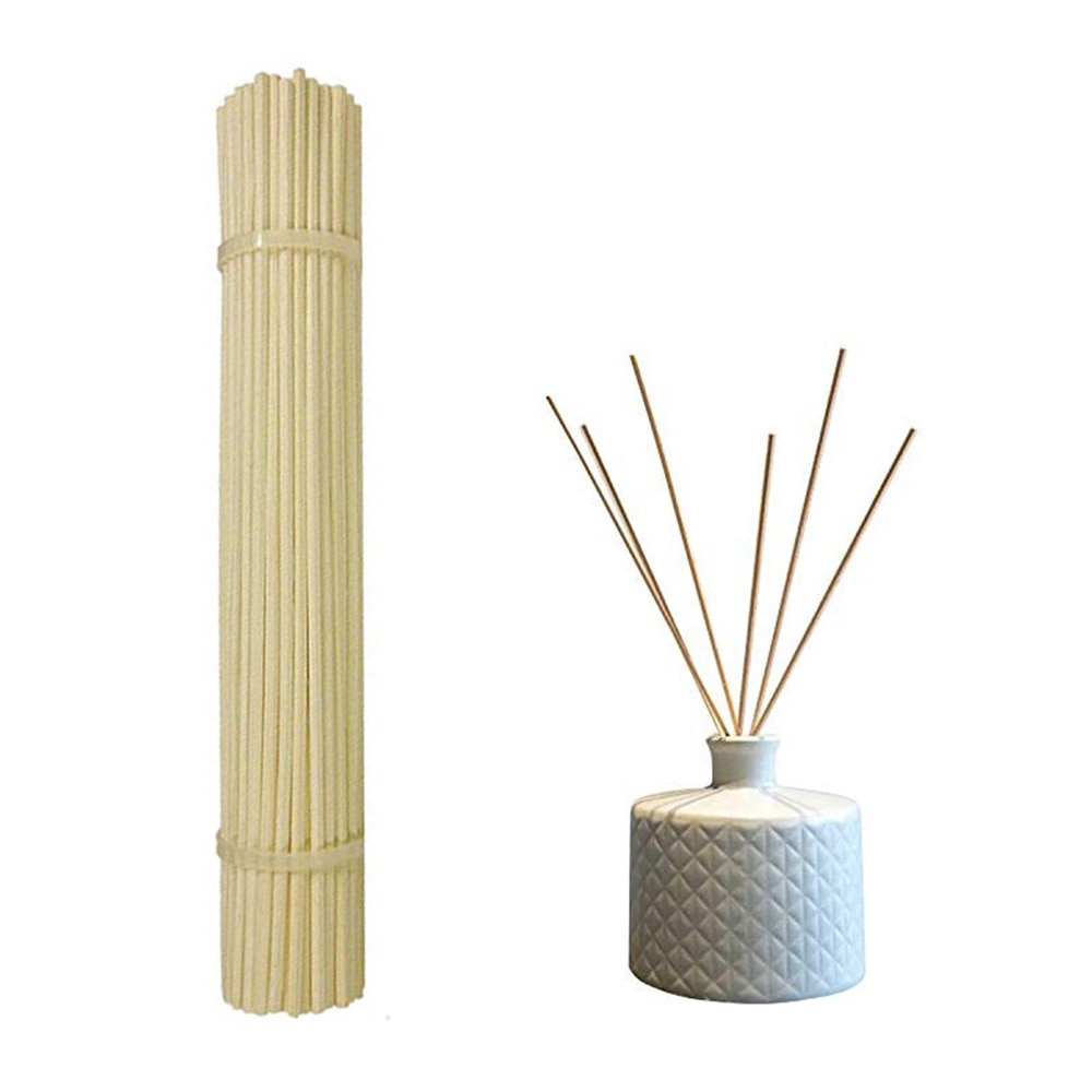 Aroma Diffuser Sticks 100 Stuks 18cmX3mm Aroma Rotan Sticks Vervanging Refill Reed Diffuser Sticks Voor Thuis Aroma Diffuser Sticks