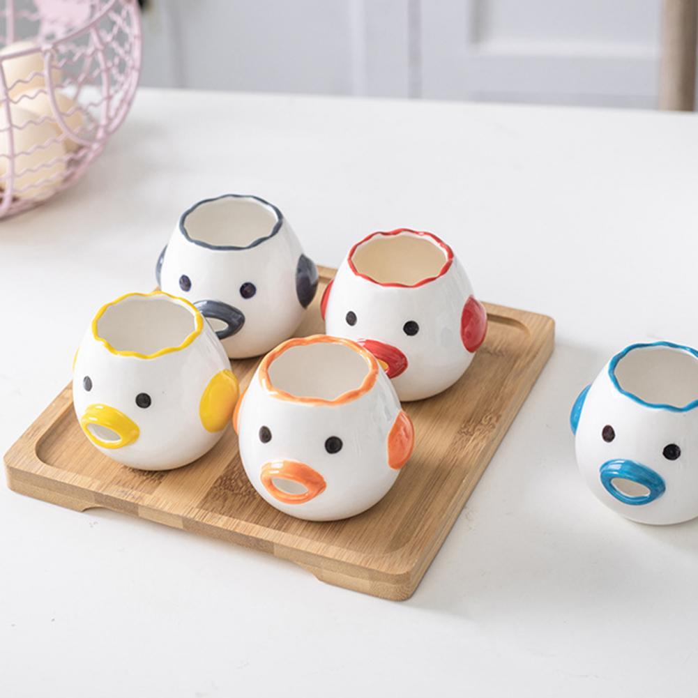 Egg Segregator Ceramic Egg Separator Shapely Easy to Clean Cute Egg Segregator