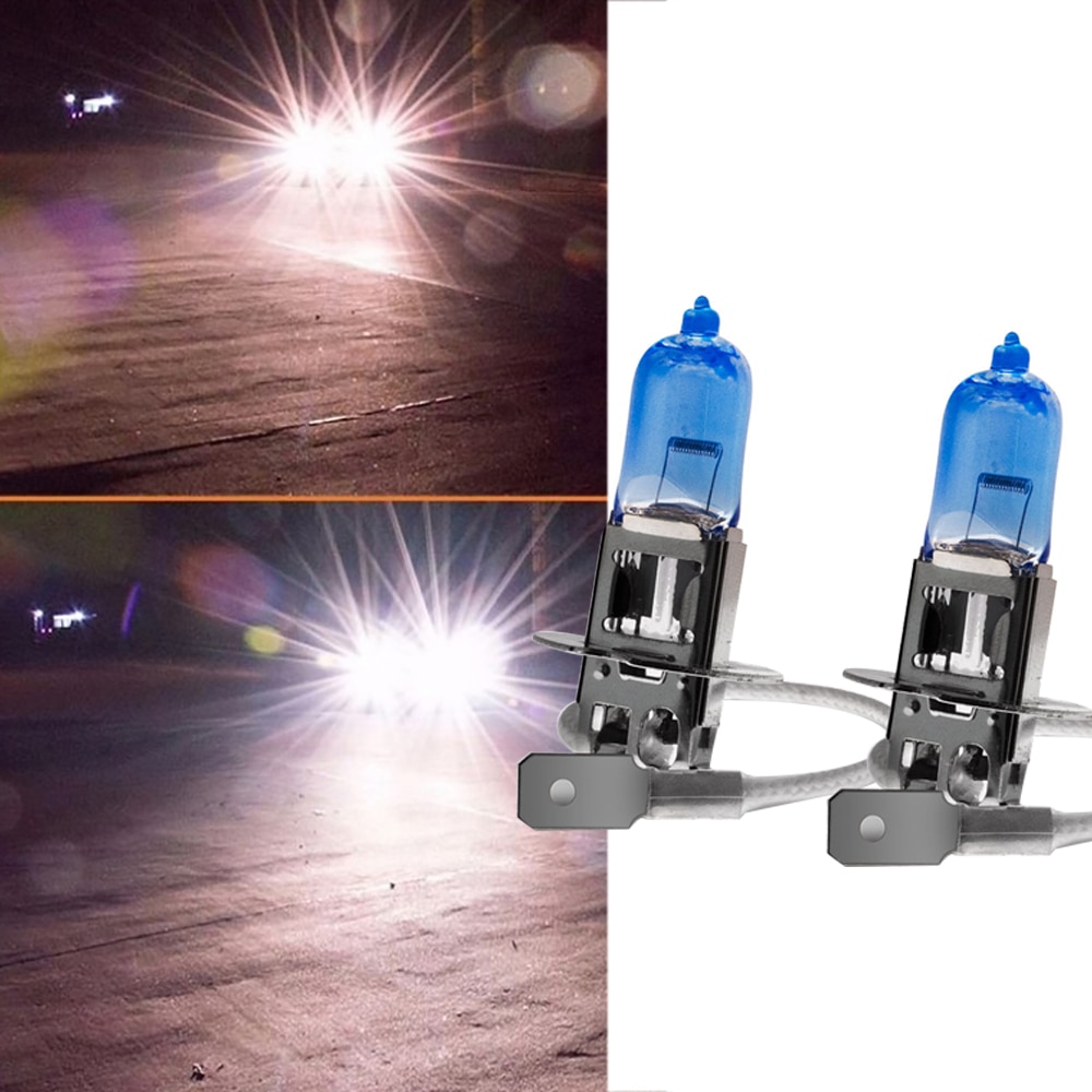 H3 Halogeen Lampen 100W Lamp Voor Auto 'S Wit Licht Super Heldere