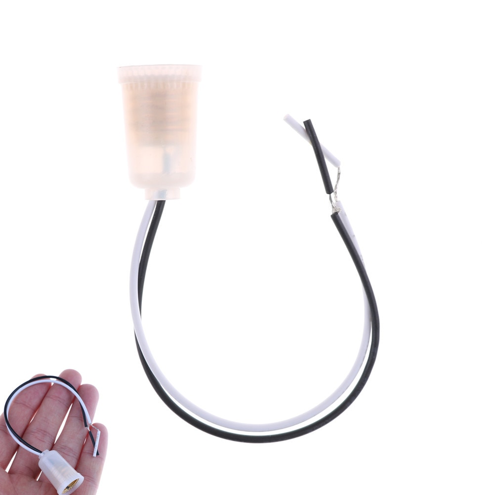 1 Pcs Lamp Socket Met Wire Led Light Bulb Lamp Holder Converter Adapter Bs Materiaal E12 Lampvoet Houder