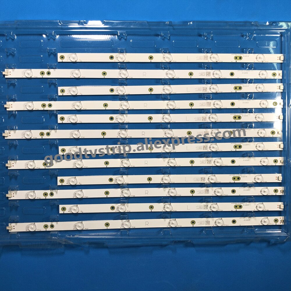 LED Backlight strip For AOC 50" TV LE50D6660/80 TPT500J1-LE8 YX-50018014 LC-50LB261U 500TT26 500TT25 50PFL6340/T3 LD50P03Q