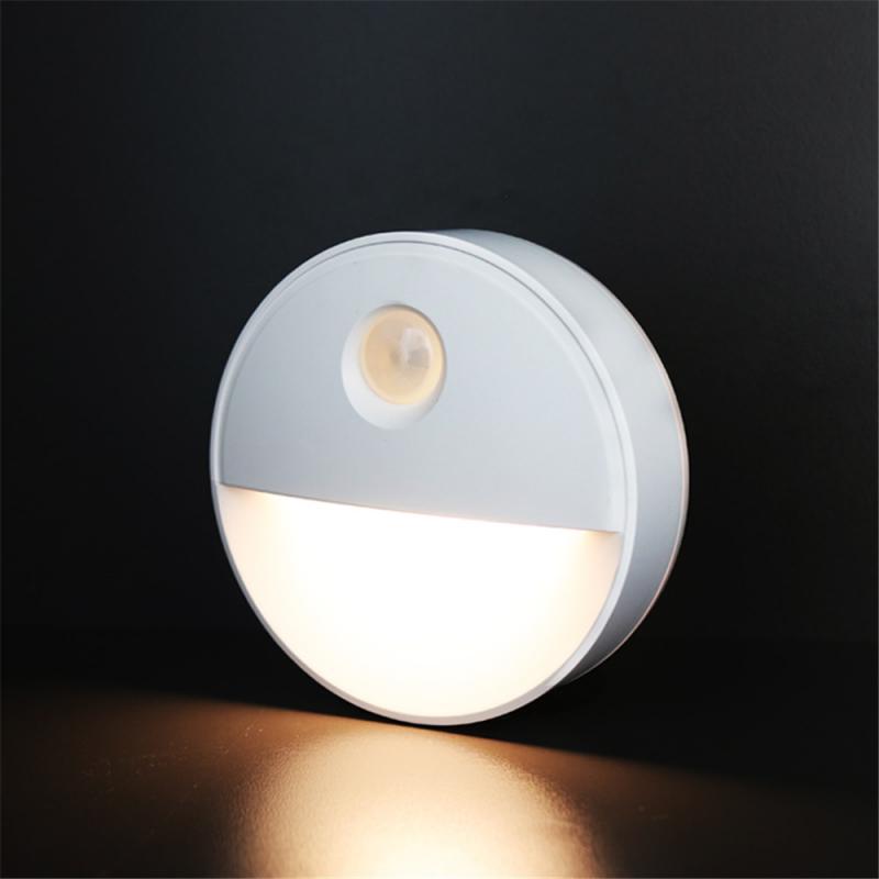Half Moon Motion Sensor Night Light LED Light Closet Stair Light LED Lamp Hallway Bathroom Bedroom Dropshiping Kitchen Lights: Default Title