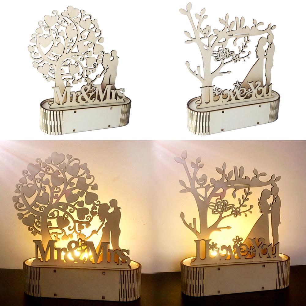 Staraise Wooden Easels Wedding Table Decoration Rustic Wedding Decor for Wedding Party Valentine's Day for girlfriend