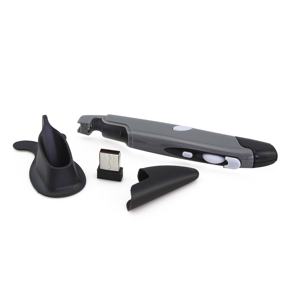 2.4Ghz Draadloze Muis 1600Dpi Optische Laptop Muis Draagbare Pen Shaped Mause Usb Ergonomische Verticale Muizen Voor Pc gamer
