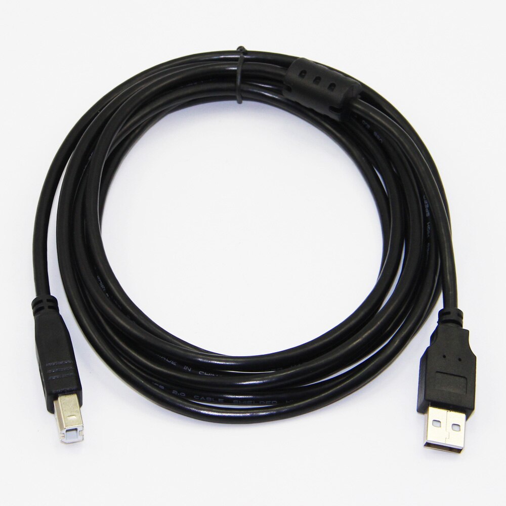 Bochara Usb 2.0 Printer Kabel Type A Male Naar B Male Folie + Gevlochten (Binnen) afgeschermde 30 Cm 50 Cm 1 M 1.5 M 1.8 M 3 M 5 M