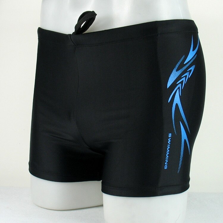Waterdicht Heren Badmode Zwemmen Boxer Shorts Zwembroeken Man Badpakken Sport Zwemmen Slips Man Surf Board Shorts Plus Size: Black / Xxl