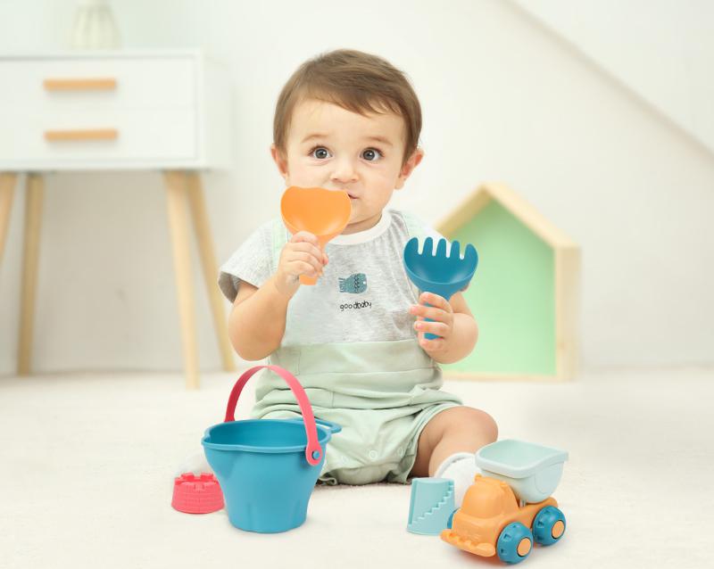 Juguetes para los niños de 5-14 Uds playa del bebé juego de juguete de los niños Set de caja de arena Kit de juguetes de verano para juego de playa de agua de arena jugar carro