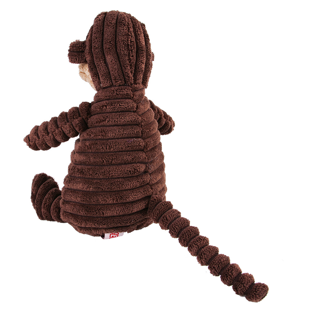 Juguete Molar para perros y mascotas, entrenamiento con ventilación, pana, mono, cerdo, voz, juguete de peluche, suministro de limpieza dental para perros, juguetes para perros grandes