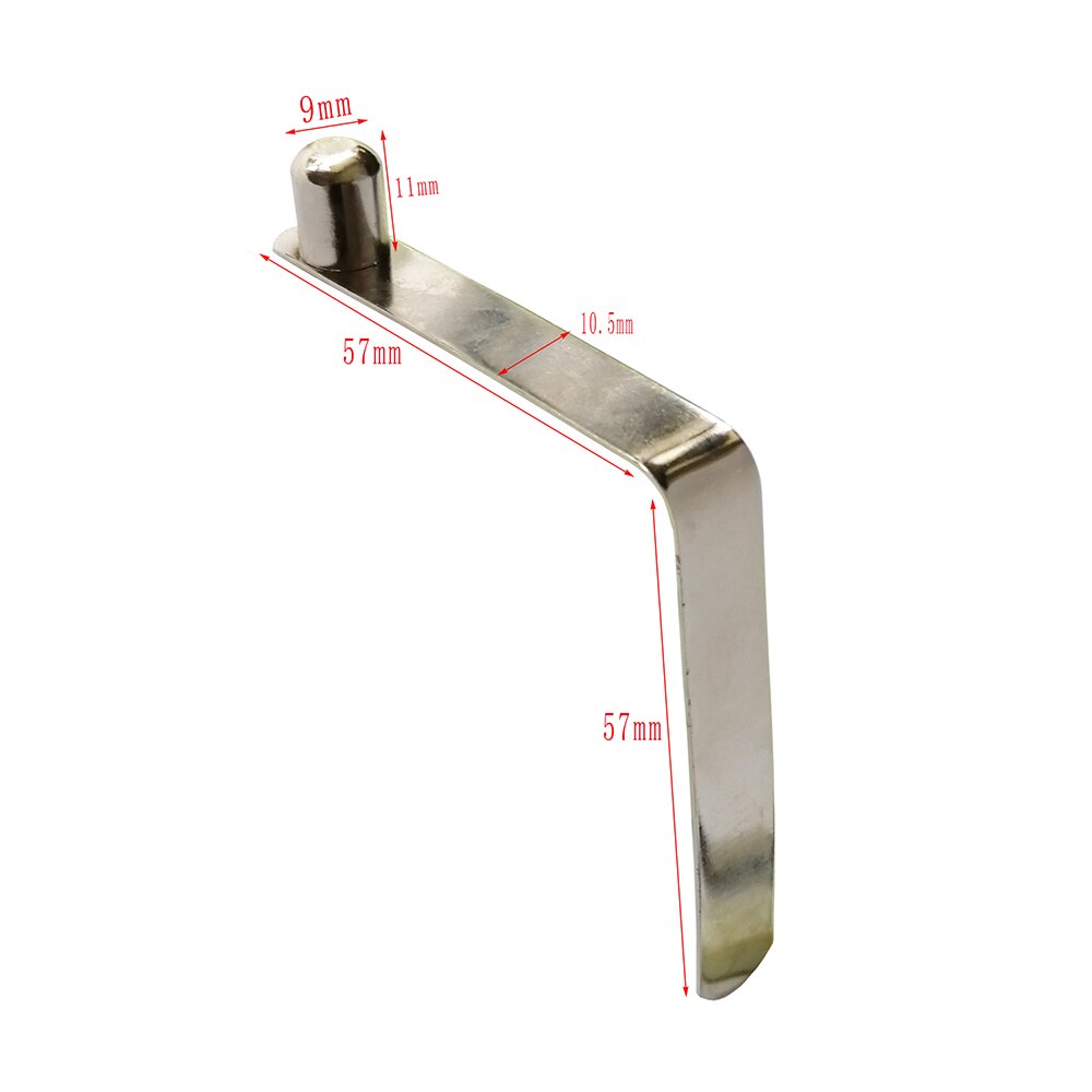5 Pieces Kayak Paddle Tent Pole Push Steel Button Spring Snap Clips Locking Tube Single Pin Inflatable Boat 5.8mm/8mm/9mm/9.8mm: Diameter 9 mm