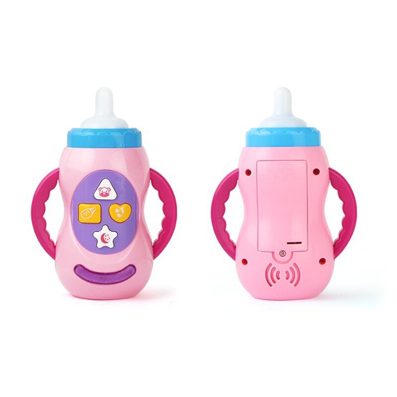 1 Pcs Baby Kids Sound Music Light Milk Bottle Learning Musical Tool Educational Toy YH-17