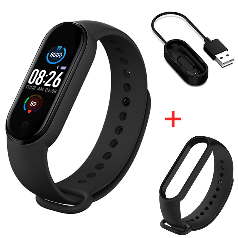 M5 Smart Band Bluetooth Bracelet Sport Smart Watch Fitness Tracker Pedometer Heart Rate Monitor Wristband for Android IOS: 9