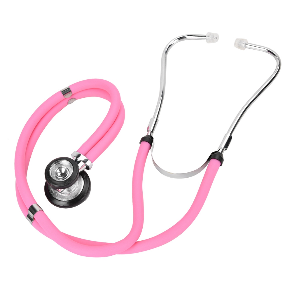 Lightweight Aluminum Alloy Dual Head Acoustic Stethoscope Device