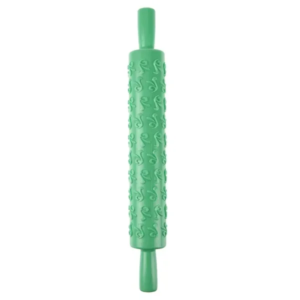 Roller Kuchen Dekorieren Geprägte Nudelhölzer Strukturierte Antihaft Fondant Gebäck Icing Ton Teig Roller Küche Backen Werkzeuge: Freier Raum
