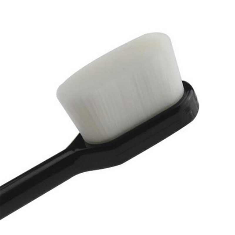 1PC Ultra-feine Weiche Zahnbürste Millionen Nano Borsten Erwachsene Zahnbürste Zähne Tiefen Reinigung Tragbare Reise Dental mundpflege Pinsel: MULTI