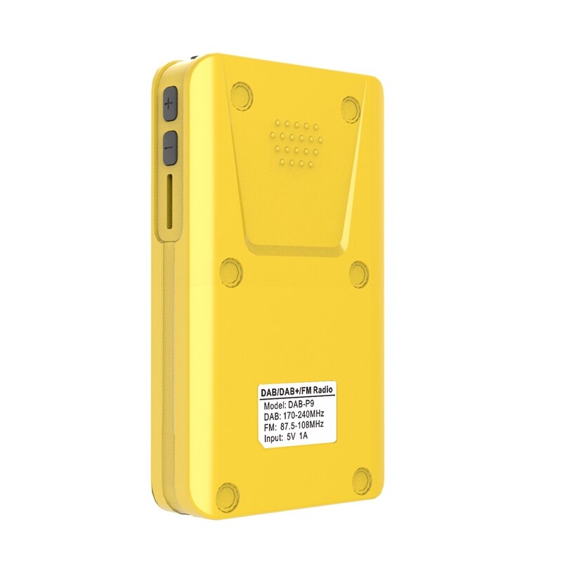 Lecteur Mp3 portatif de démodulateur numérique de Fm de Radio numérique de Mini Dab de poche avec l'affichage d'affichage à cristaux liquides