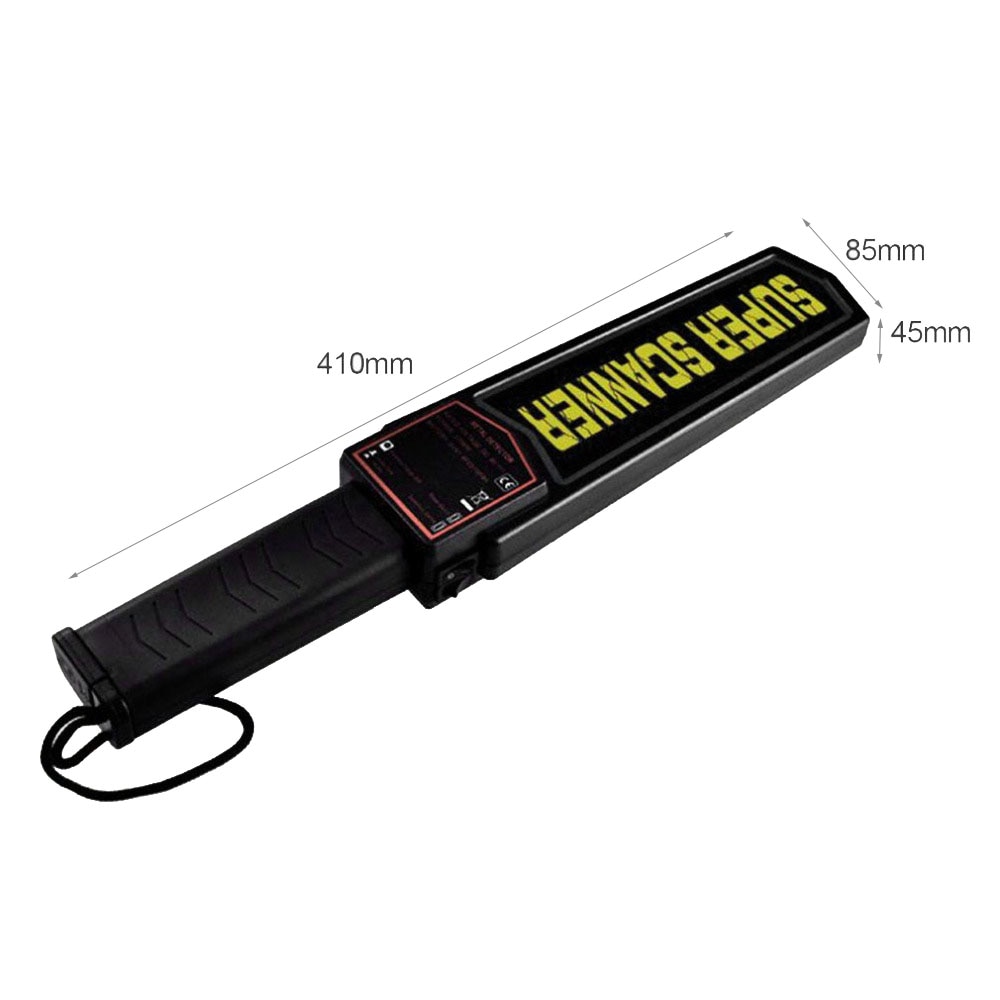 MD3003B1 Handheld Security Metal Detector Waterproof High Sensitivity Station Dock School Special Electronic Body Search Finder