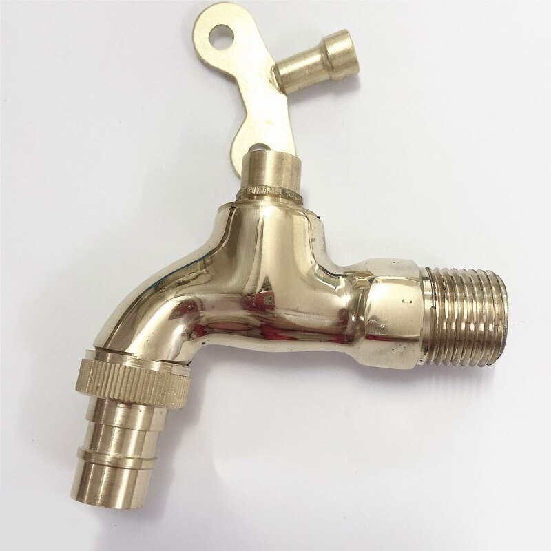 Portable Wash Water Faucet Household Outdoor Home Faucet With Lock Key Faucet Single Tap Anti-theft for Kitchen Outdoor