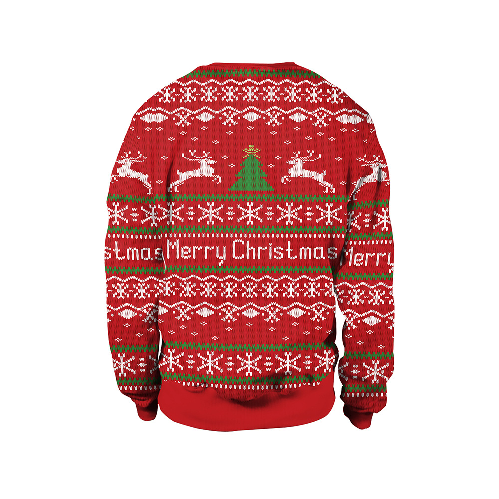 RE Christmas tree Santa Snowman Claus Hoodie Men Women Autumn Winter 3D Print Pullover Sweatshirt Plus Size Streetwear Clothing