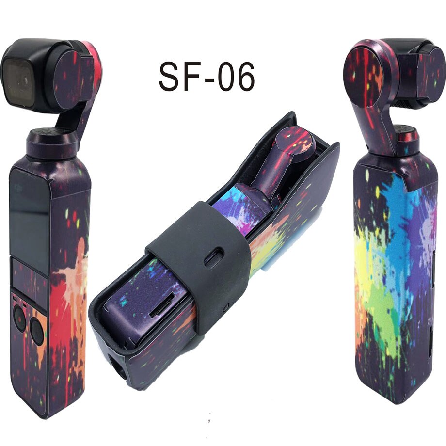 Luminous Body Decals For DJI OSMO POCKET 3M Waterproof PVC Stickers Body Decals For DJI OSMO POCKET Handheld Gimbal Accessories: Red