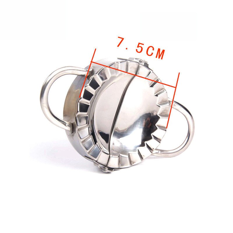 DIY Dumpling Mold Mould Stainless Steel Dumpling Wraper Maker Device Kitchen Cook Pastry Dough Cutter Accessories Tools #38