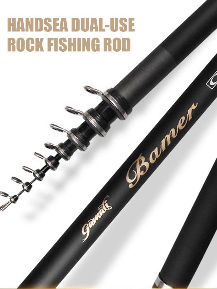 Karbonowa wędka obrotowa latająca przynęta na karpia z włókna węglowego lekka sztywna 28 regulowana miniaturowa wędka uchwyt rolki