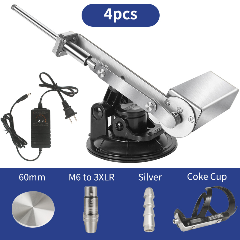 45mm-  dc12-24v lineær aktuator med stempelmotor, justerbar stempelmotor: Brun / 23mm