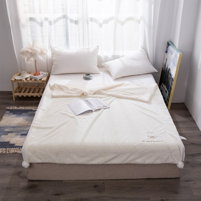 Volwassen Deken Sprei Plaid Op Het Bed Winter Dekens Voor Banken Decoratieve Flanel Soft Cozy Laken Thuis Textiel