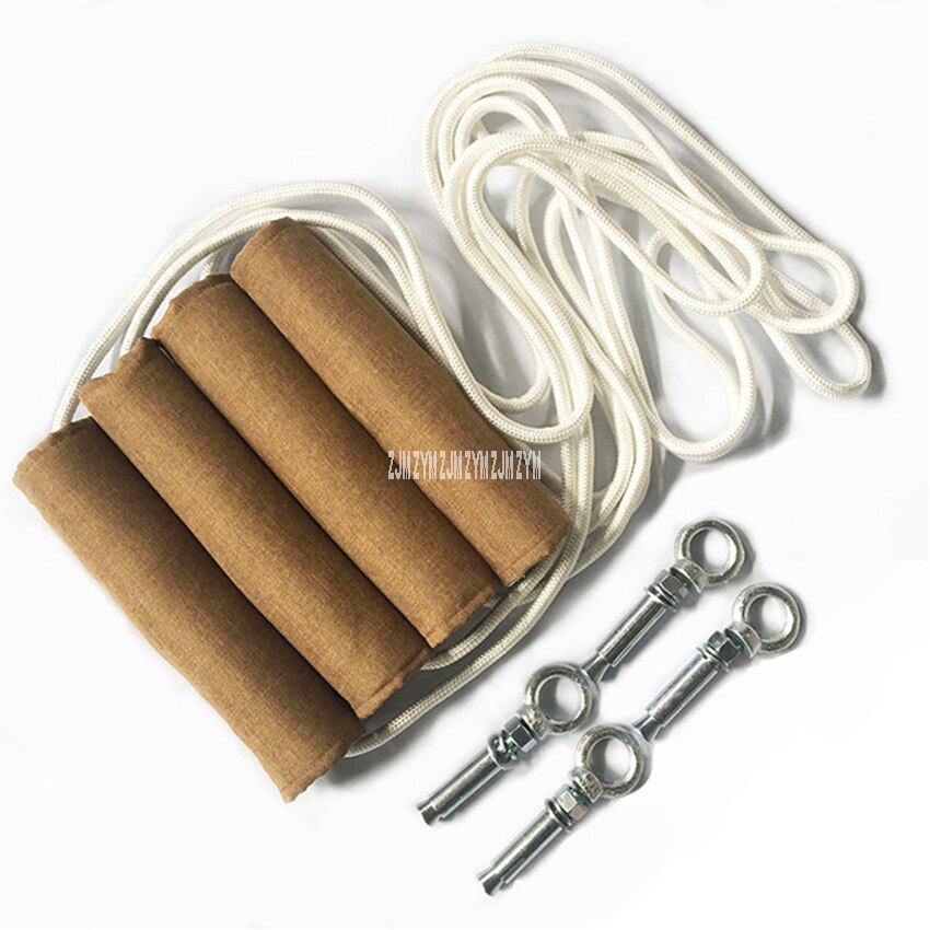 Yoga Anti-Gravity Wall Rope Sling Home Yoga Auxiliary Lanyard Hanging Belt Handstand Rope Indoor Fitness Equipment: brown