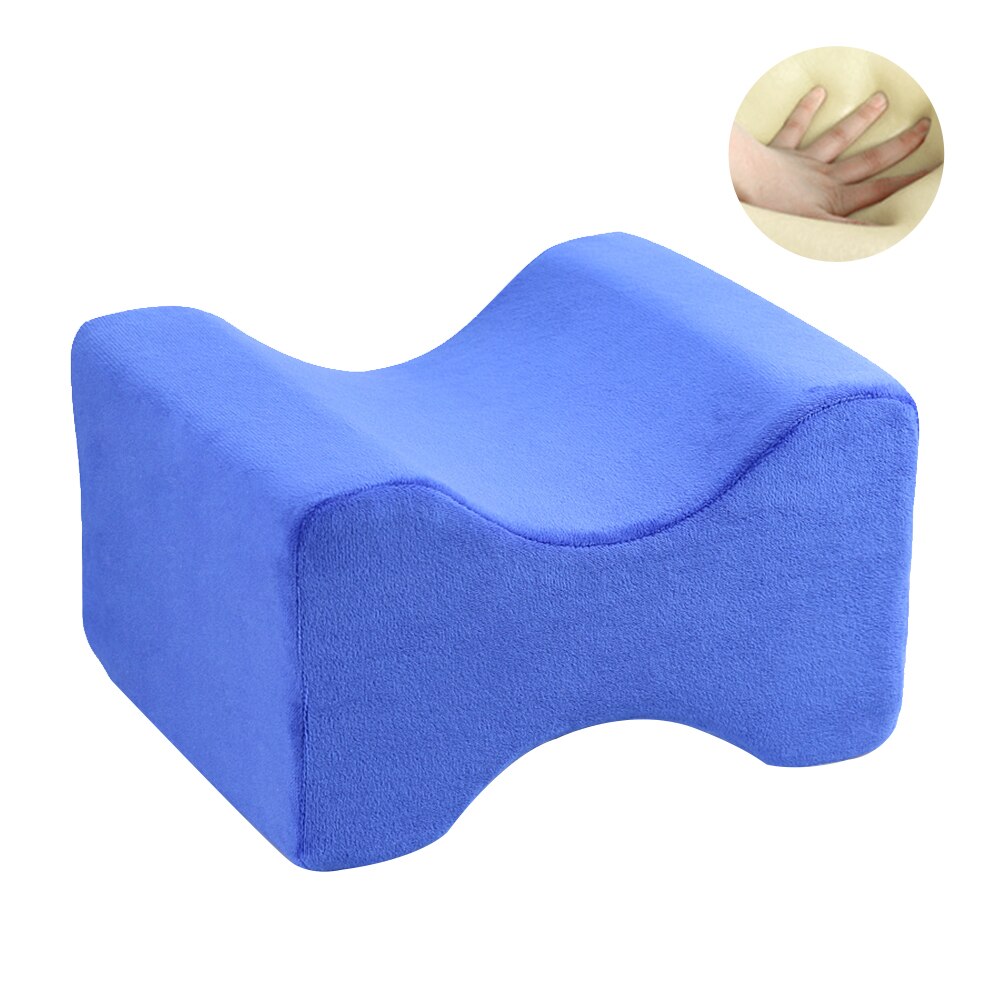 DIDIHOU 3 Farben Memory Foam Kissen Orthopädische Kissen Latex Hals Kissen Faser Langsam Rebound Weiche Kissen Massager Gesundheit Zervikale: royal blue1
