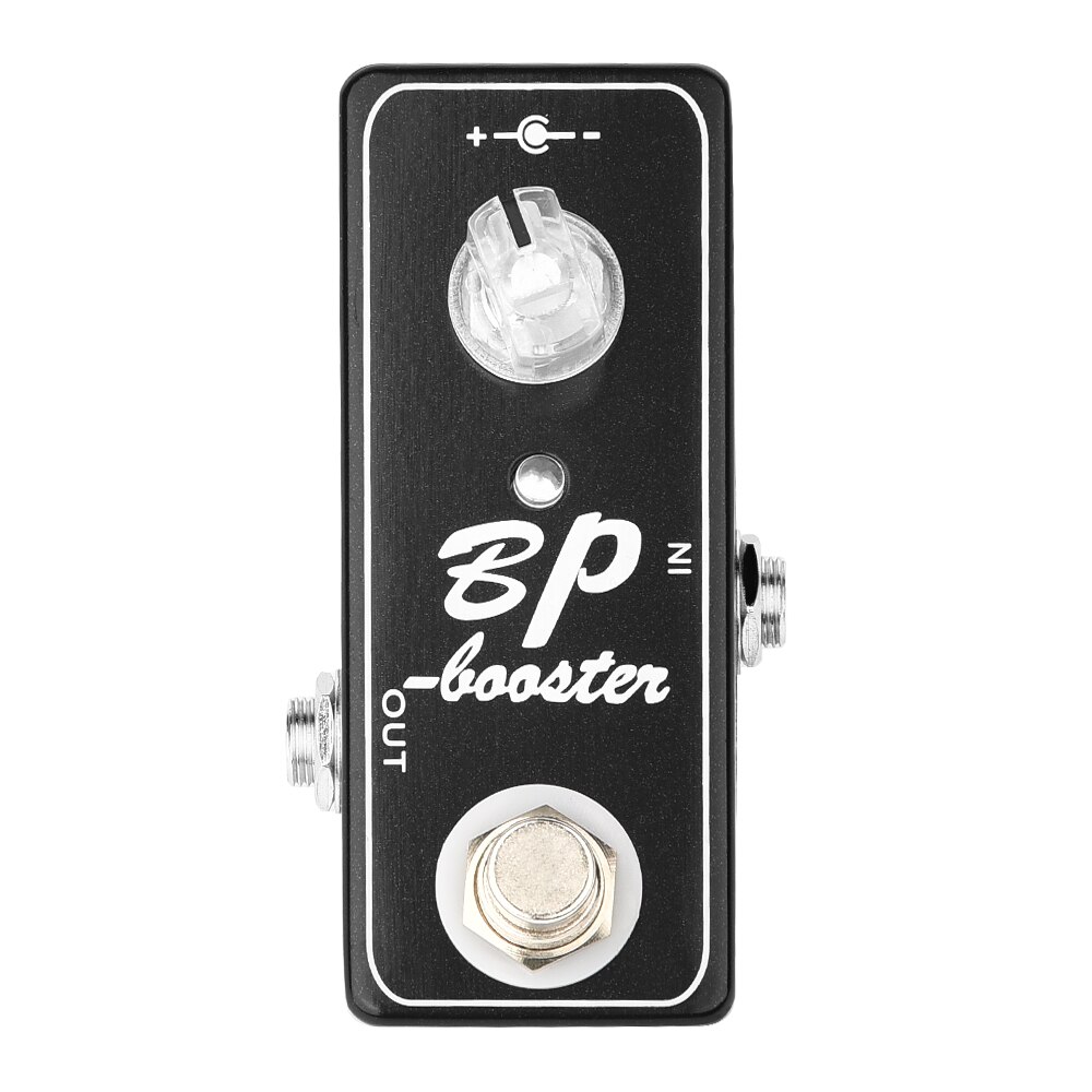 MOSKYaudio BP Booster Guitar Effect Pedal Processor Guitar Effect DIP Switches For Frequencies EQ Settings Guitar Accessories