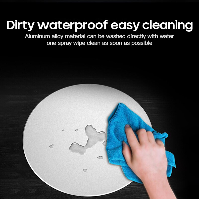 Aluminum Alloy Game Mouse Pad Non-slip Waterproof Fast And Accurate Control Game Mouse Pad For PC Laptop Notebook Office Home