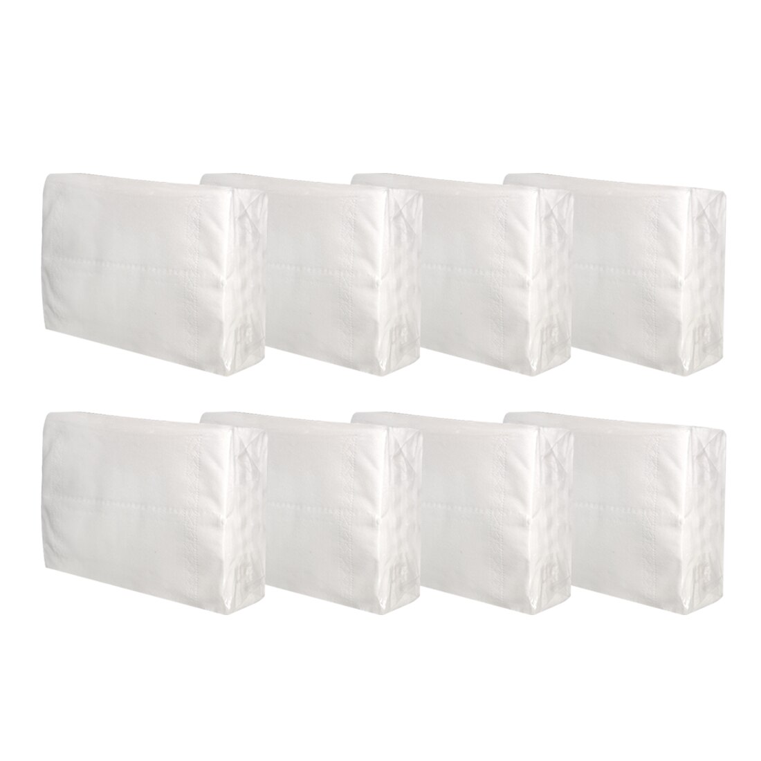 Servet Papier Wegwerp Servetten Voor Restaurant Hotel Papier Verdikte Houtpulp Papier Weefsels Toiletpapier 1/3/5/8/10 Packs: 8pcs