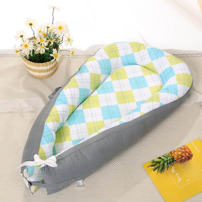 Baumwolle Tragbare Baby Schlaf Nest Stubenwagen bionisch Baby Kinderbett Bett Tragbaren Abnehmbaren Und Waschbar Krippe für Neugeborene 0-36 monate: 10