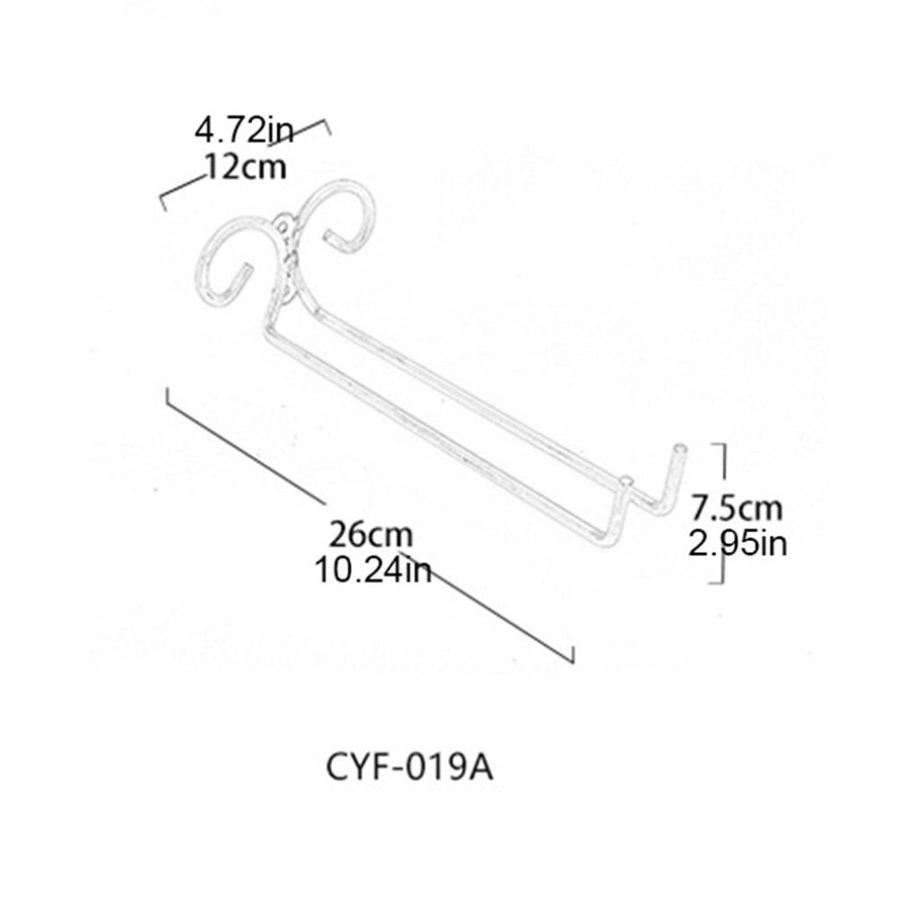 Hanging Suction Cup Frame Stainless Steel Rack Wall Mount Wine Glass Stemware Shelf Bar Tools Accessories
