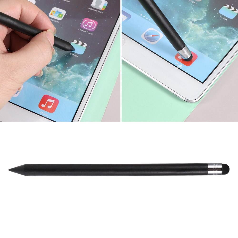 High Precision Stylus Multipurpose Touch Pen Writing Capacitive Stylus for Phone Tablet (Black)