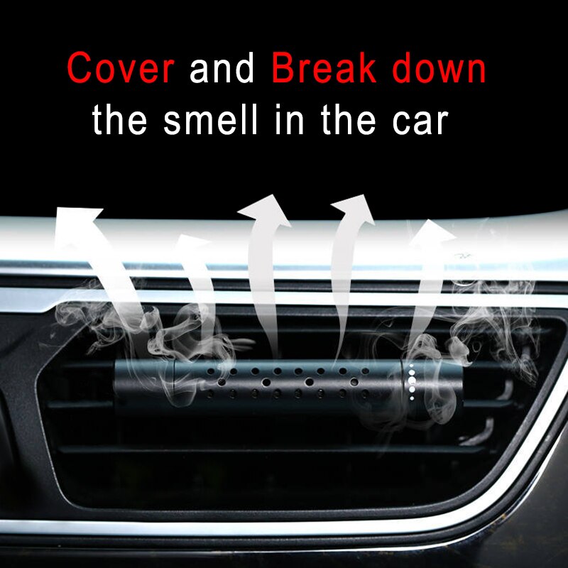 Bil luftfrisker lukt i bilen styling lufteventil parfyme aromapinner biluttak klimaanlegg lufteventil solide pinner parfyme