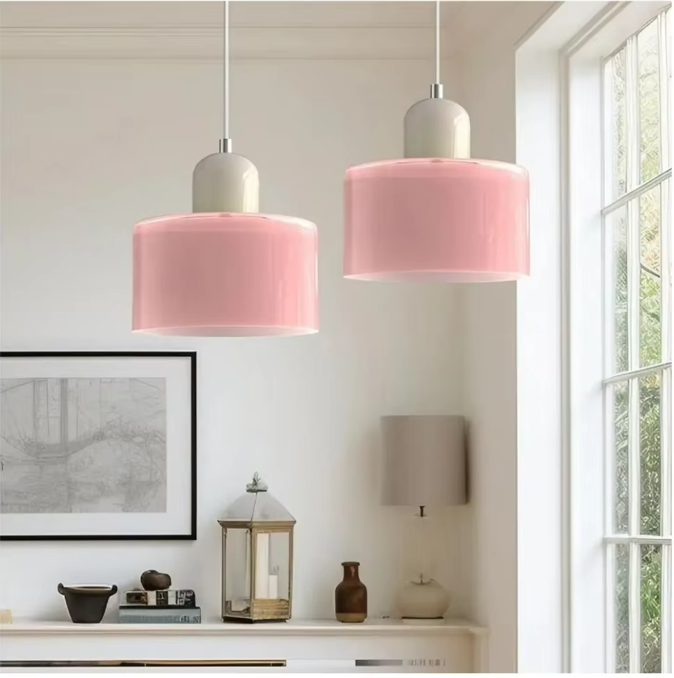 klasyczny Witrażowy Mały Żyrandol Lampka Nocna Jadalnia Oprawa Oświetleniowa Dekoracyjna robić Domu w Kolorze Różowym Pomarańczowym Zielonym Białym