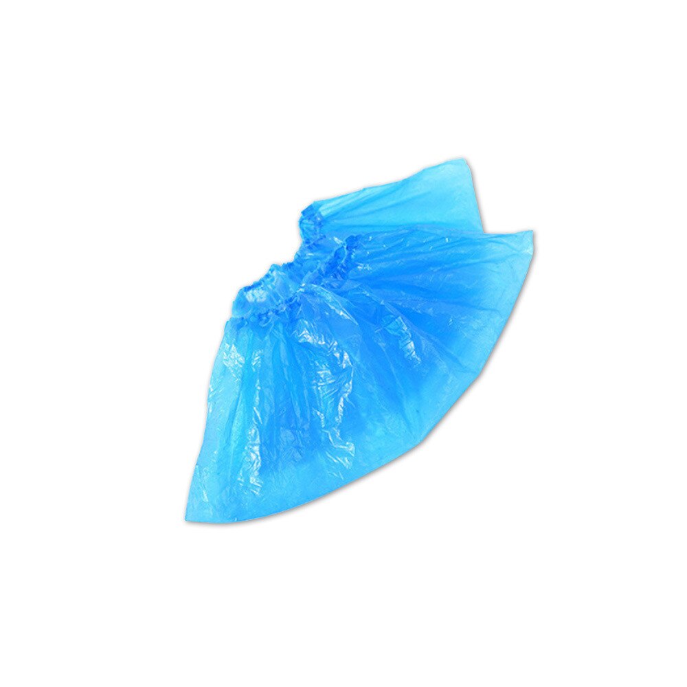 Cubiertas higiénicas desechables para zapatos, cubierta de botas para el hogar, construcción, trabajo, protección de suelo de alfombra interior, 100 uds.