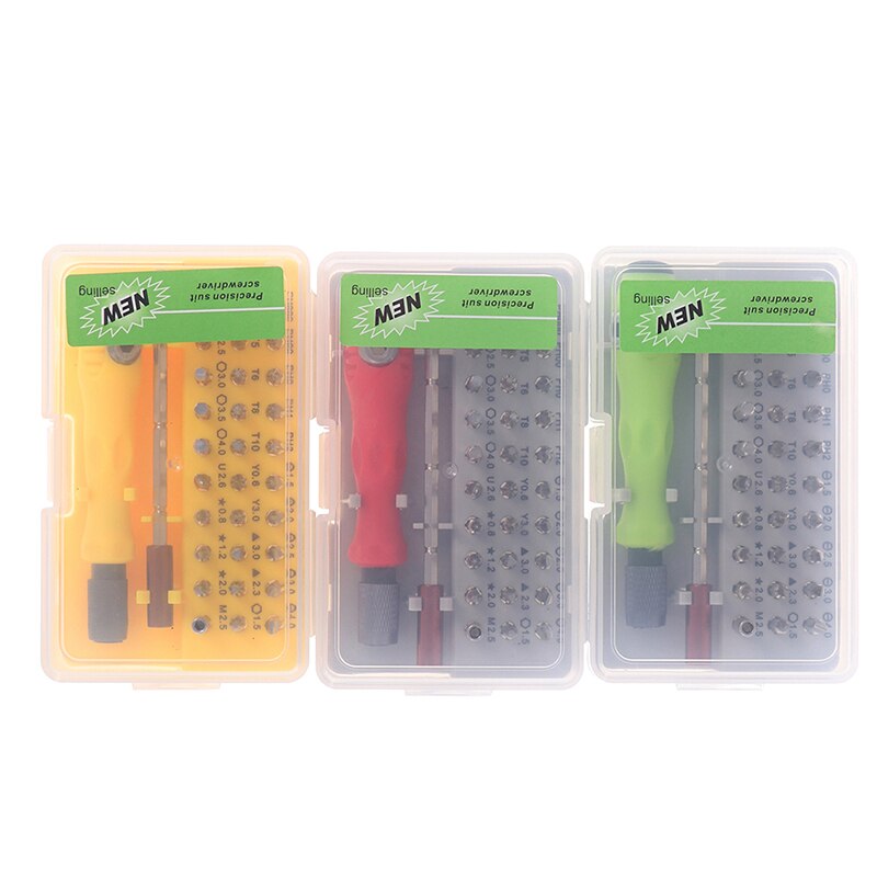 32 in 1 multi liten precision torx skruvmejsel bits laptop reparationsverktyg