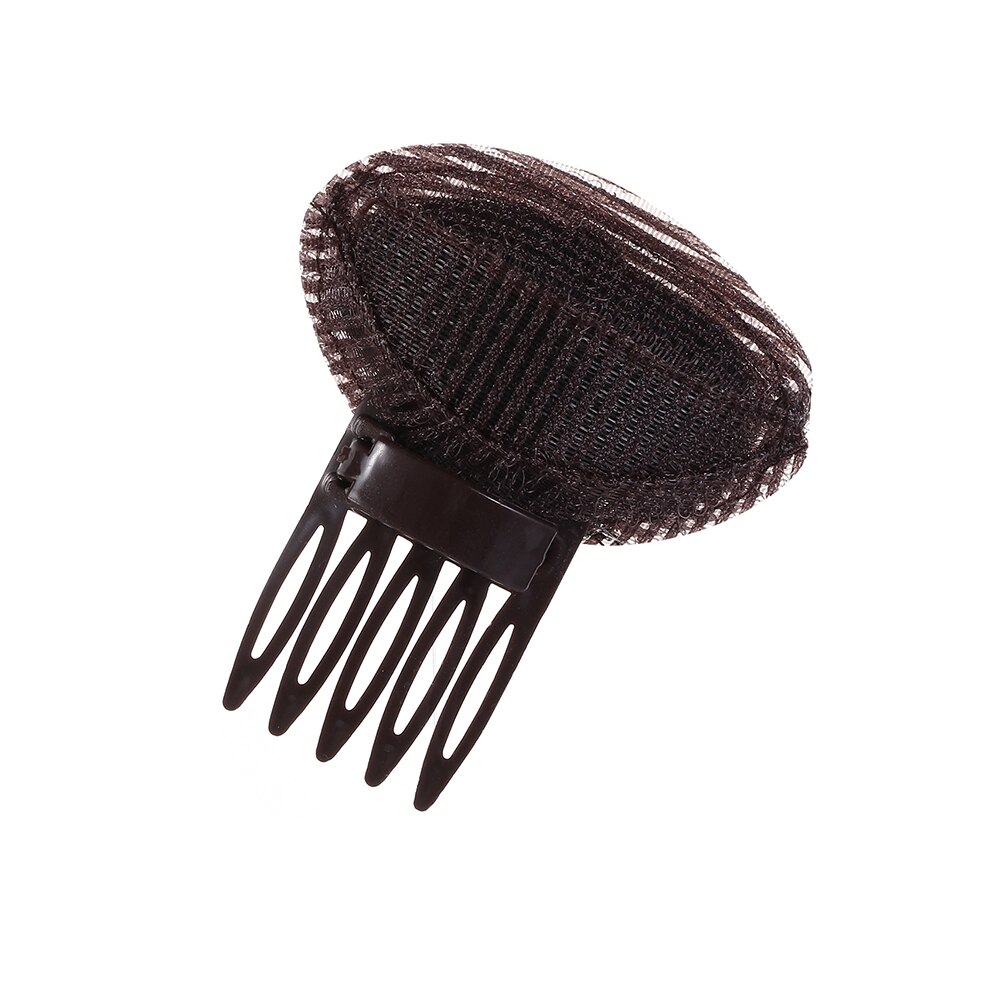 1pc nylon volumen hår base pust hår hoved pude fluffy prinsesse styling tilbehør bump it up dame pige hår skønhed værktøj: 3
