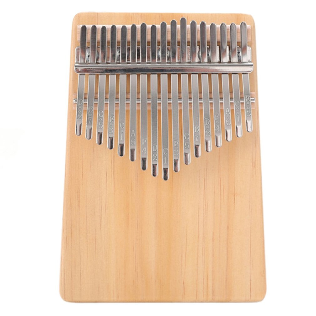 17 Keys Kalimba Thumb Piano Wood Mahogany Mbira Body Musical Instruments With Learning Book Kalimba Piano Best: 23