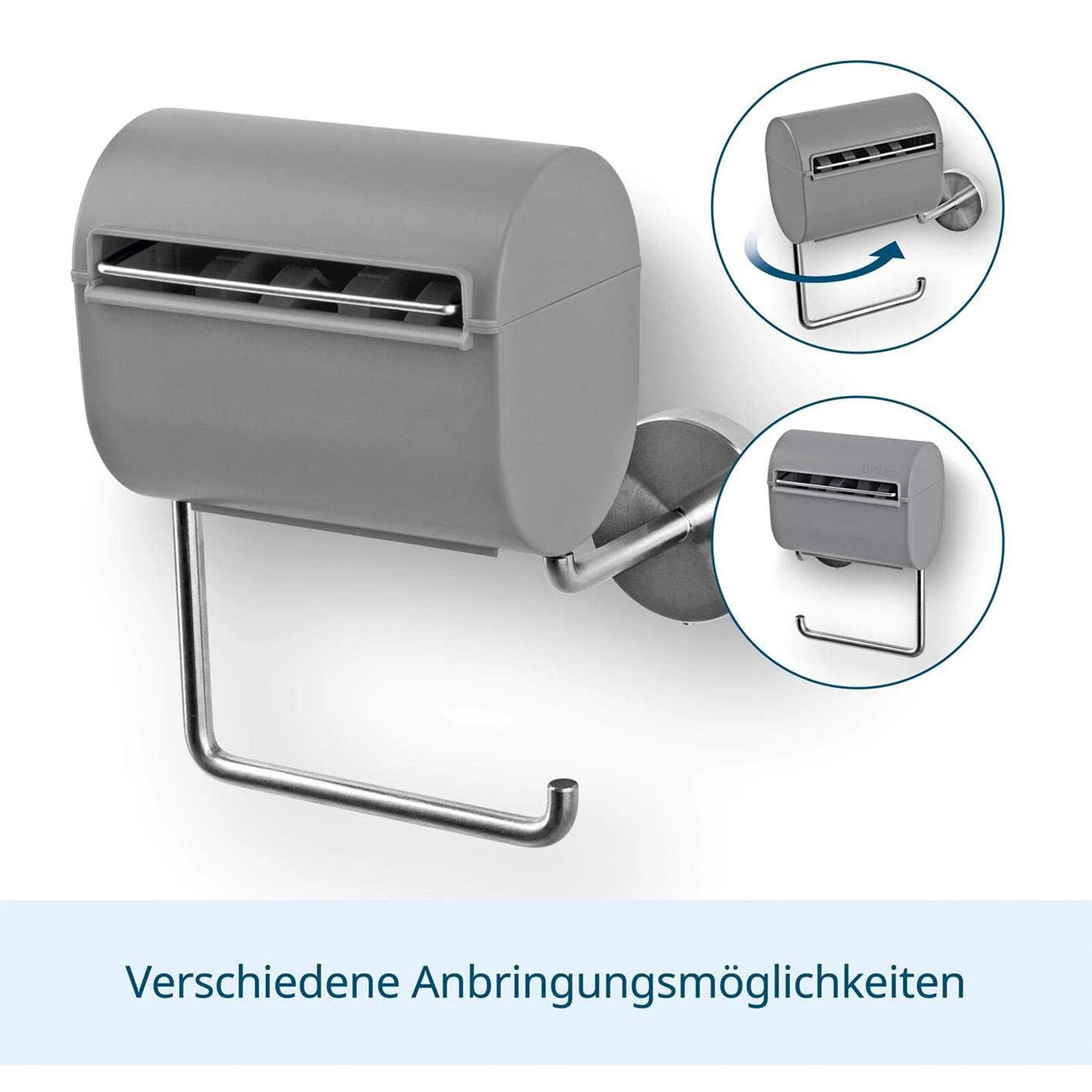 Toiletrolhouder Wall Hang Papier Dispenser Badkamer Papierrolhouder Auto Make Vochtig Papier Voor Keuken Badkamer