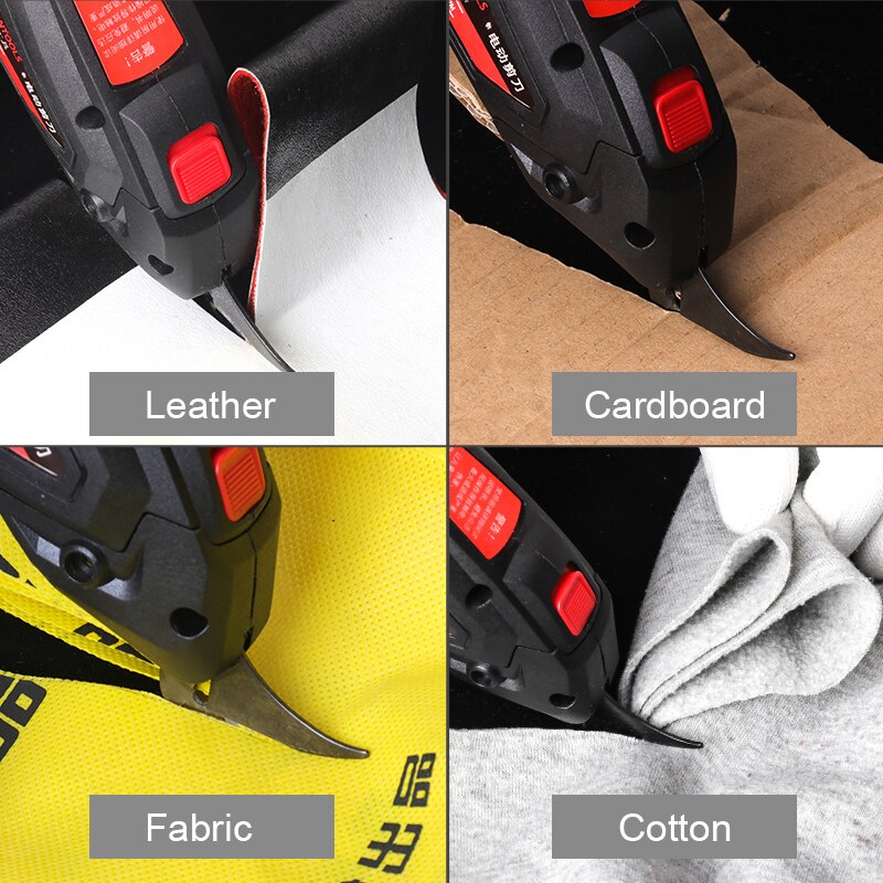 Multi-function Electric Scissors Hand-held Charging Tailor Scissors Cutting Machine Clothing Leather Electric Cutting Tool