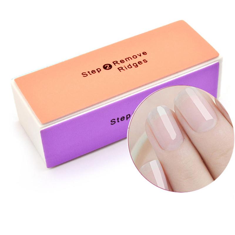 Pulidor de 4 escalones para uñas, molde para uñas bloque para pulido, manicura, pedicura, esponja, utensilios de Arte de uñas