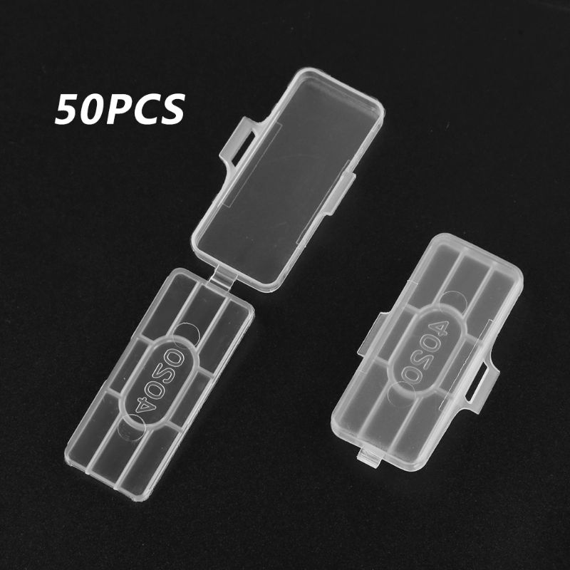 50pcs Waterproof Transparent Cable Sign Cards Label Display Identification Box 425D: 4
