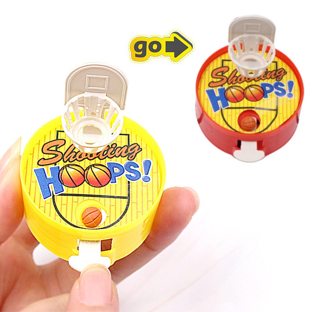 5Pcs Mini Vinger Basketbal Schieten Machine Speelgoed Schieten Desktop Game Puzzel Ouder-kind Interactieve Basketbal Spel Speelgoed