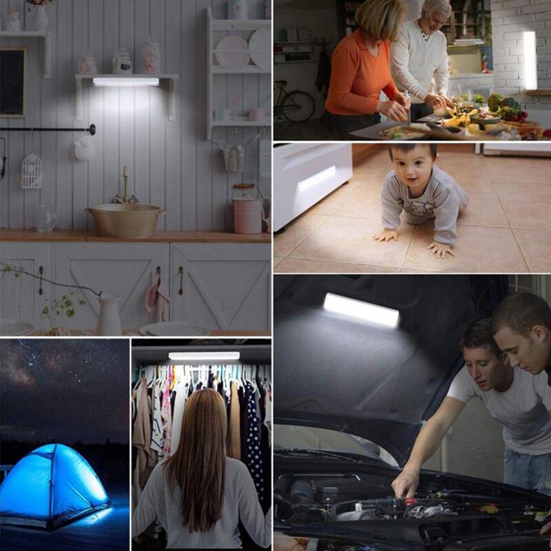 Intelligent Menselijk Lichaam Infrarood Sensor Led Kast Licht Garderobe Licht Gang Sensor Wit Warm Licht Nachtlampje