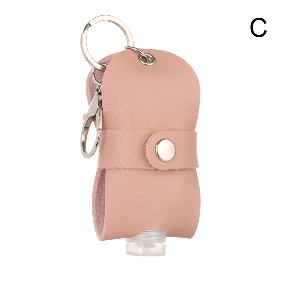 30Ml Kwasten Squeeze Flessen Lederen Hervulbare Hand Wassen Flessen Herbruikbare Douchegel Sleutelhanger Houder Reizen Accessoires: C