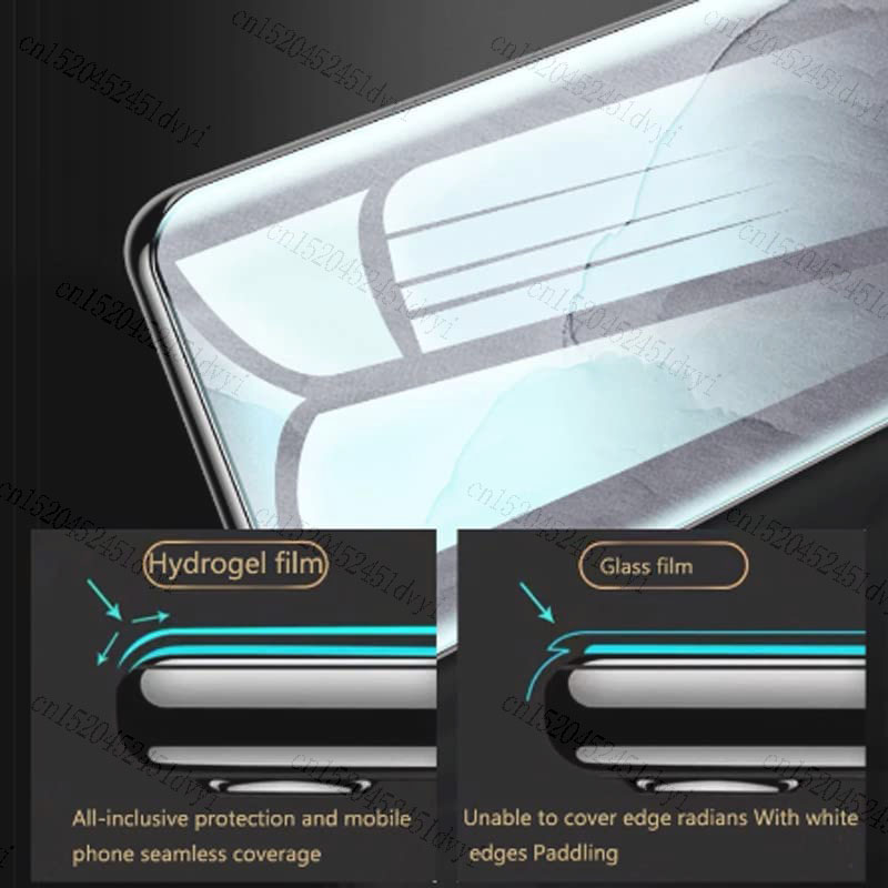3-5 stk. hydrogelfilm til vivo  v27s y36 y78 y77t y78t y78m y200 y200e y100i y100t v30 skærmbeskytter